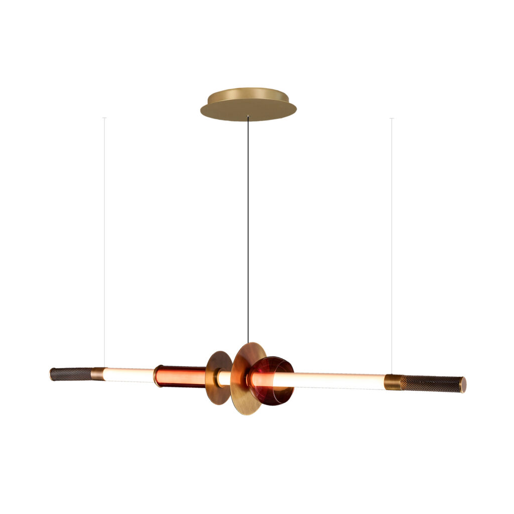 Venus Linear Pendant (Ruby) - Bloomingdales Lighting