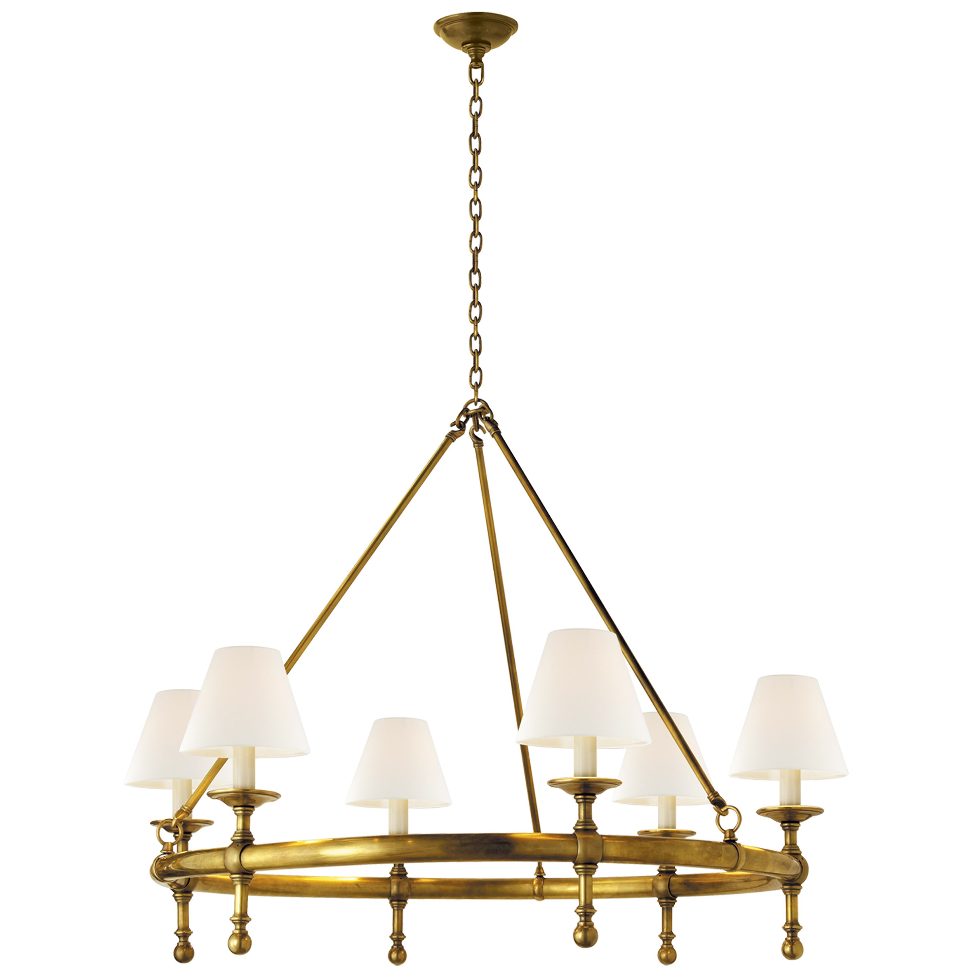 Classic Ring Chandelier (Brass) by E. F. Chapman - Bloomingdales